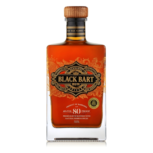 Black Bart Spiced Rum 700ml